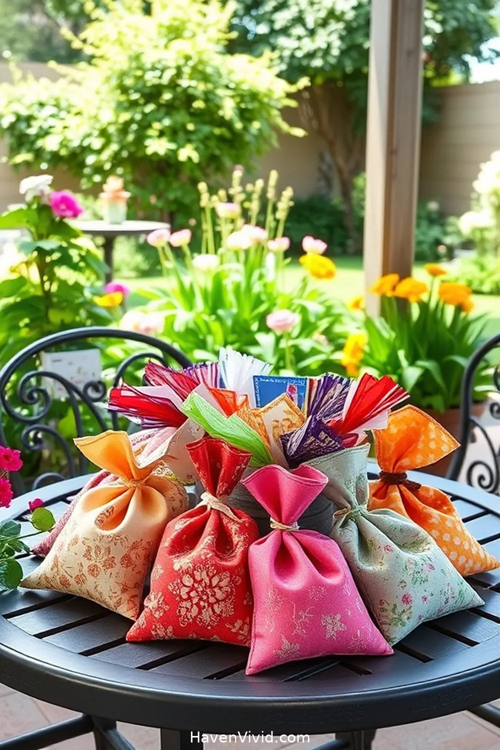 17 Eco-Friendly Ways to Use Upcycled Fabric for Outdoor Patio Living 14 Fabric Scented Sachets for 17 Eco-Friendly Ways to Use Upcycled Fabric for Outdoor Patio Living
