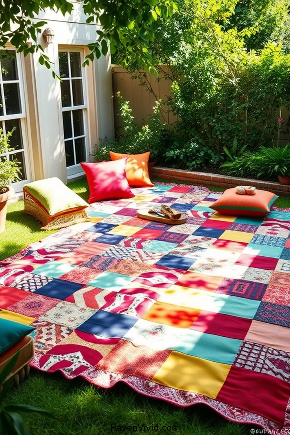 17 Eco-Friendly Ways to Use Upcycled Fabric for Outdoor Patio Living 15 Upcycled Fabric Picnic Blankets for 17 Eco-Friendly Ways to Use Upcycled Fabric for Outdoor Patio Living