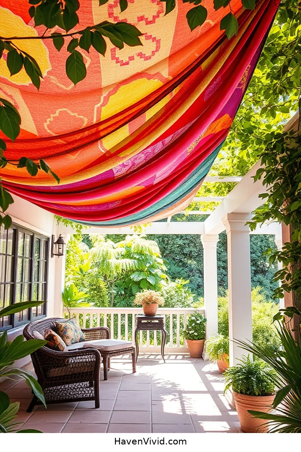 17 Eco-Friendly Ways to Use Upcycled Fabric for Outdoor Patio Living 17 Weather-Resistant Fabric Canopies for 17 Eco-Friendly Ways to Use Upcycled Fabric for Outdoor Patio Living