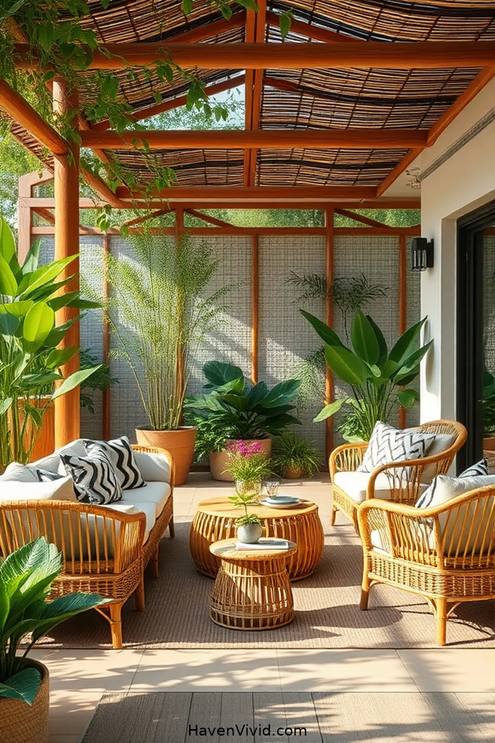 17 Essential Tips for Family-Friendly Living on a Bamboo Patio 2 Choose Durable Bamboo Furniture for 17 Essential Tips for Family-Friendly Living on a Bamboo Patio