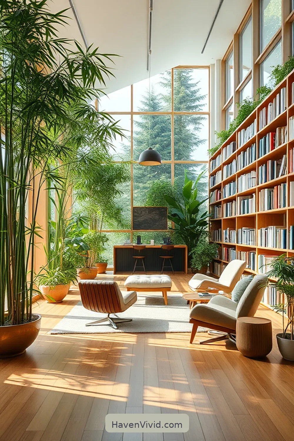 17 Inspiring Artistic Spaces in Libraries Using Bamboo 10 Eco-Friendly Bamboo Flooring: A Green Foundation for 17 Inspiring Artistic Spaces in Libraries Using Bamboo