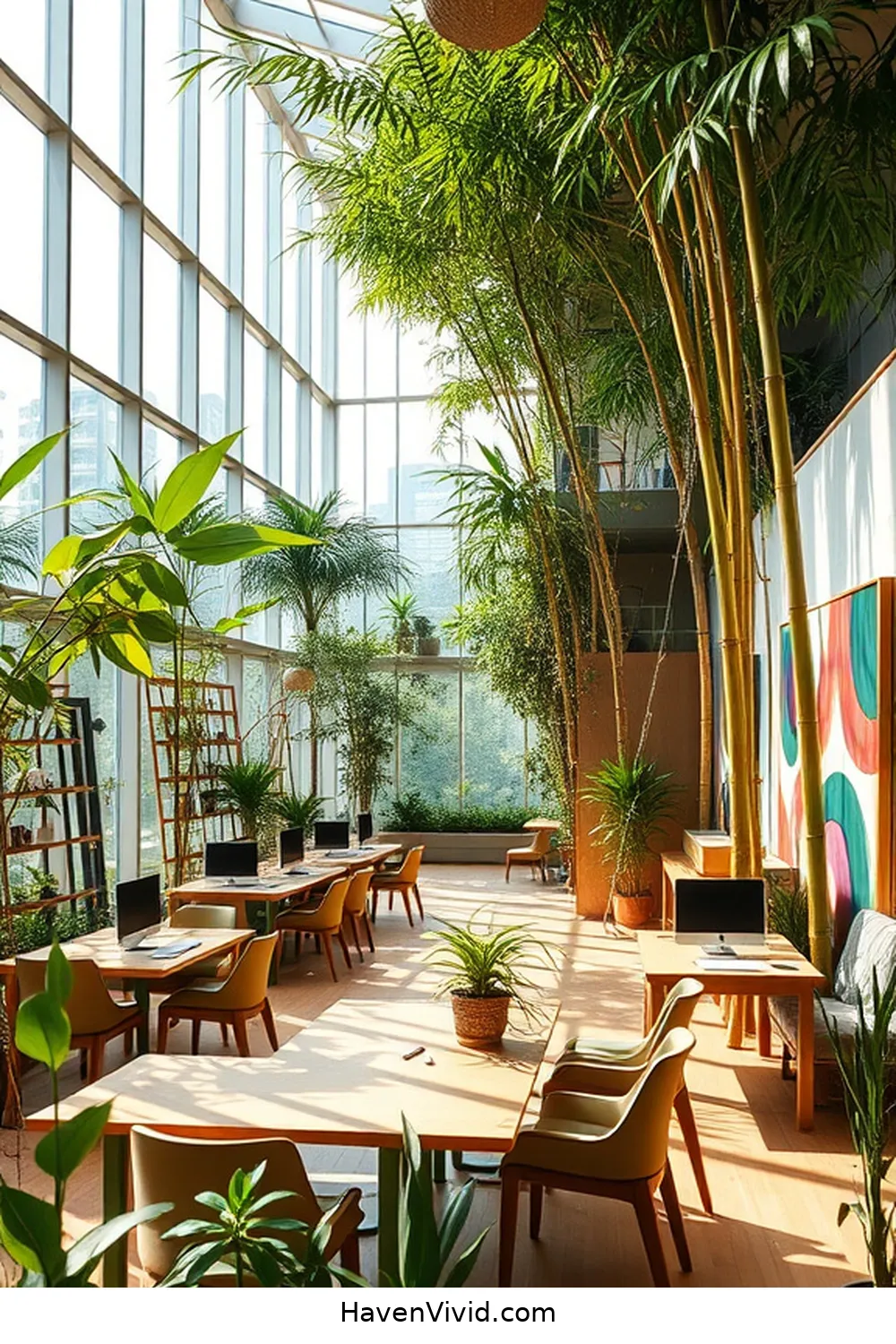 17 Inspiring Artistic Spaces in Libraries Using Bamboo 17 The Bamboo Innovation Hub: A Space for Ideas for 17 Inspiring Artistic Spaces in Libraries Using Bamboo