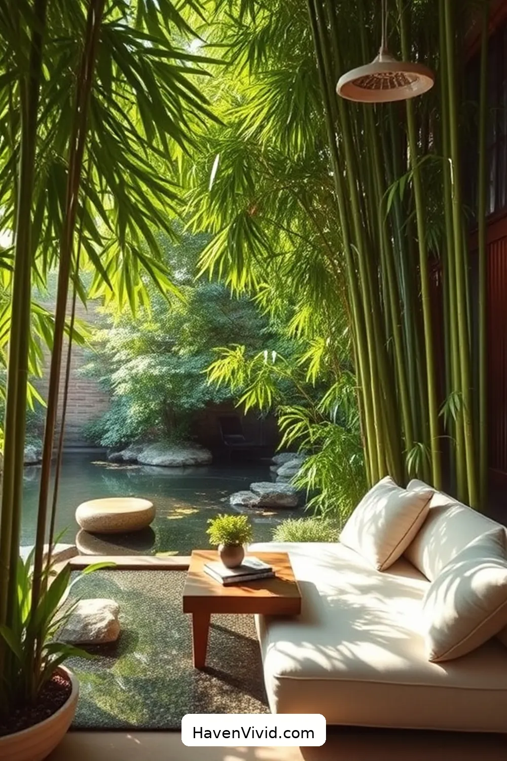 17 Inspiring Artistic Spaces in Libraries Using Bamboo 2 The Bamboo Reading Garden: A Tranquil Retreat for 17 Inspiring Artistic Spaces in Libraries Using Bamboo