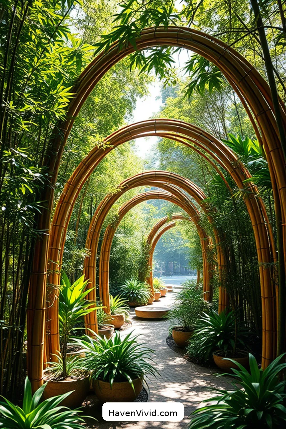 17 Inspiring Artistic Spaces in Libraries Using Bamboo 14 The Bamboo Sculpture Garden: Art in Nature for 17 Inspiring Artistic Spaces in Libraries Using Bamboo