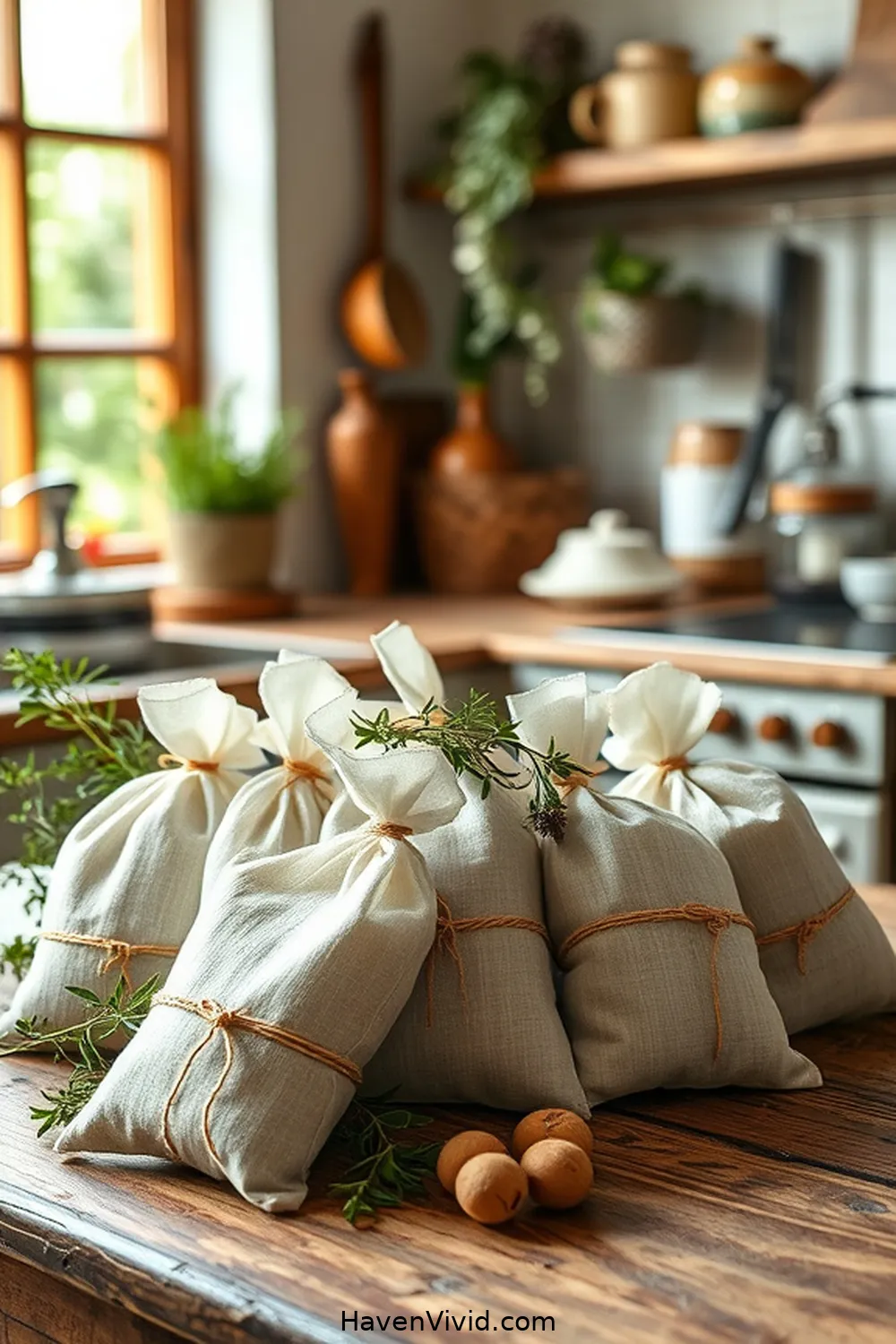 17 Must-Have Organic Cotton Items for Family-Friendly Living in the Kitchen 17 Organic Cotton Potpourri Sachets for 17 Must-Have Organic Cotton Items for Family-Friendly Living in the Kitchen