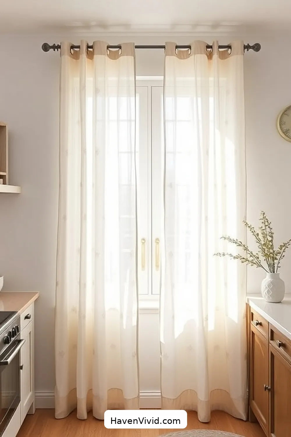 17 Must-Have Organic Cotton Items for Family-Friendly Living in the Kitchen 16 Organic Cotton Window Curtains for 17 Must-Have Organic Cotton Items for Family-Friendly Living in the Kitchen