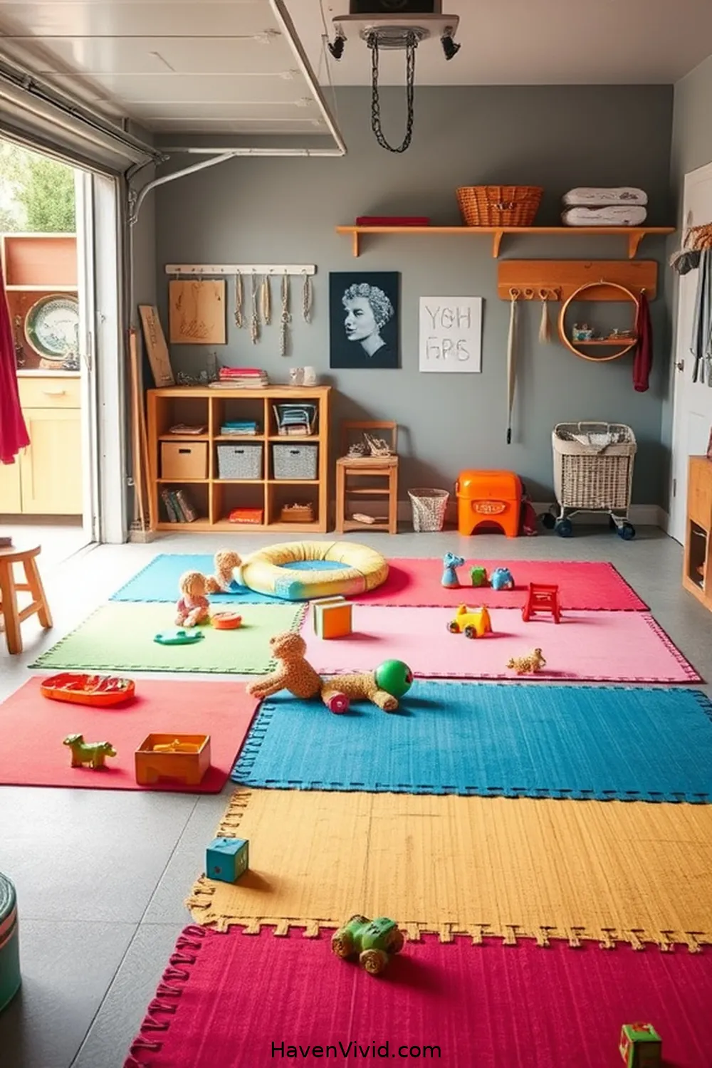17 Tips for Family-Friendly Living in Your Garage Using Organic Cotton 16 Designate a Game Area With Organic Cotton Floor Mats for 17 Tips for Family-Friendly Living in Your Garage Using Organic Cotton