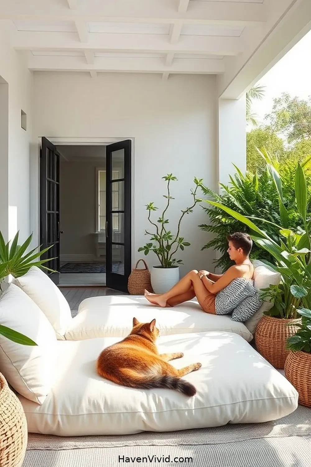 17 Tips for a Minimalist Outdoor Patio Using Organic Cotton 8 Embrace Negative Space for 17 Tips for a Minimalist Outdoor Patio Using Organic Cotton