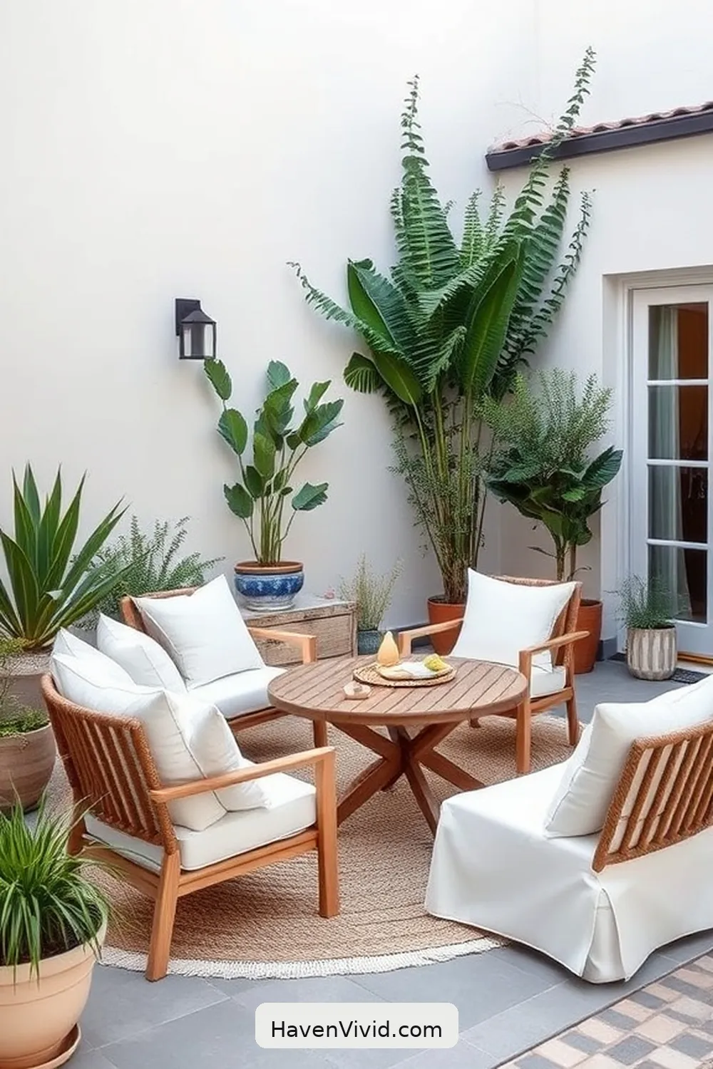 17 Tips for a Minimalist Outdoor Patio Using Organic Cotton 5 Limit Decorations to Essential Pieces for 17 Tips for a Minimalist Outdoor Patio Using Organic Cotton