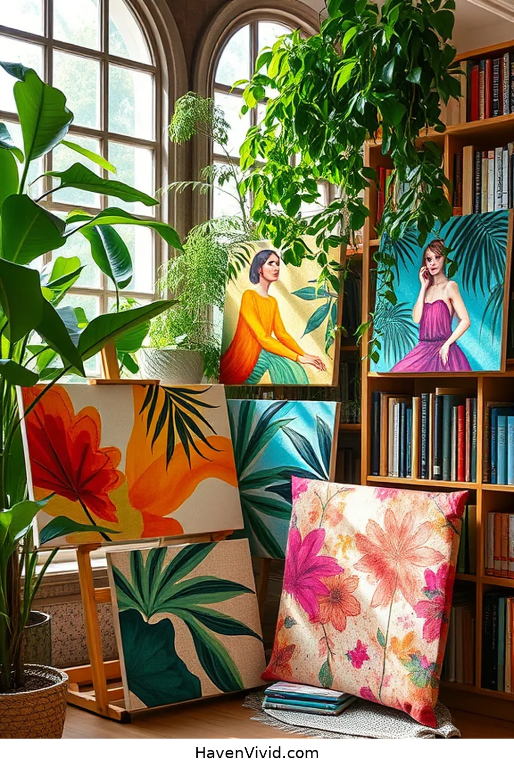 Cotton Canvas Art Projects for 17 Ways for Eco-Friendly Living in Libraries Using Natural Fibers