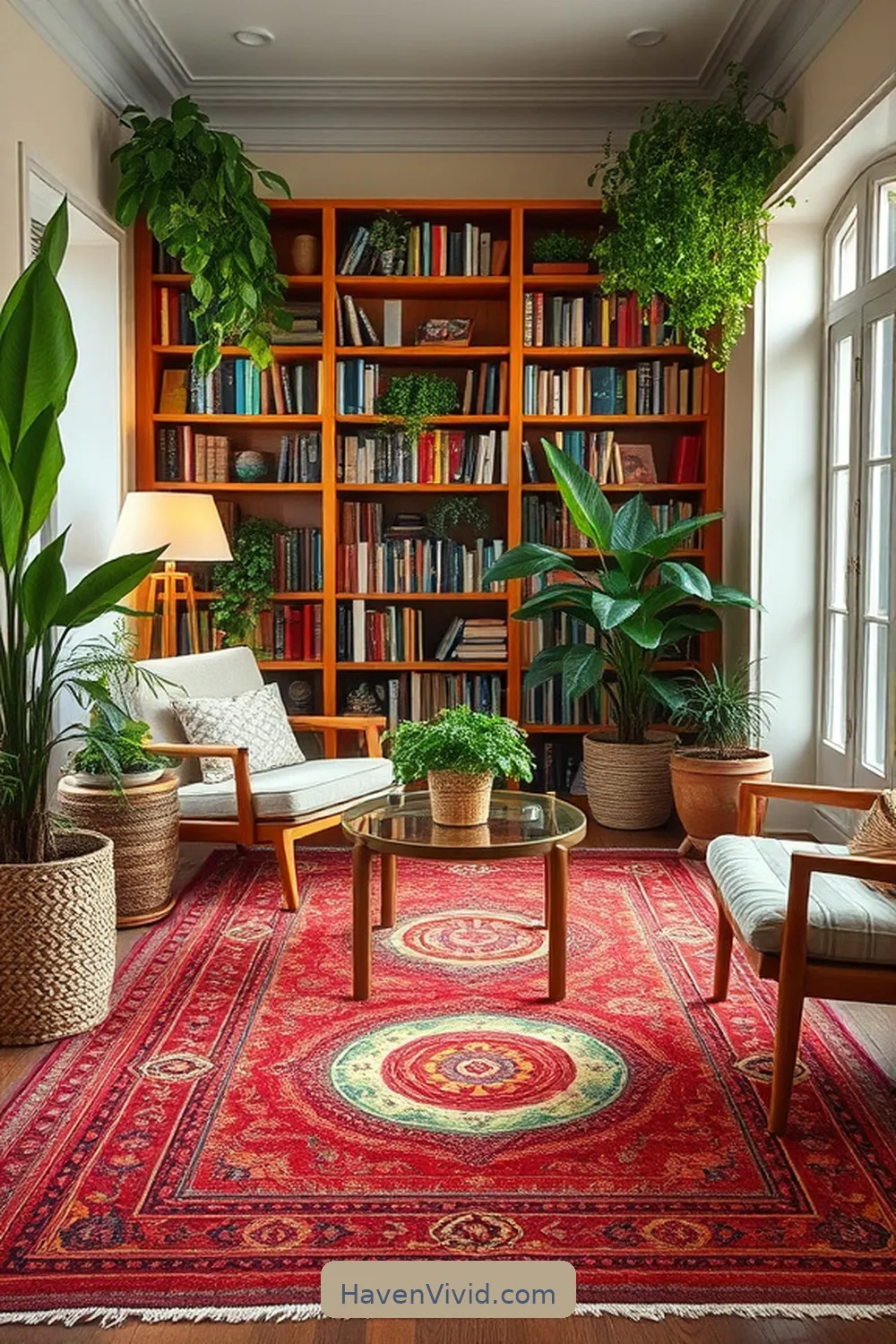 Natural Fiber Rugs and Carpets for 17 Ways for Eco-Friendly Living in Libraries Using Natural Fibers