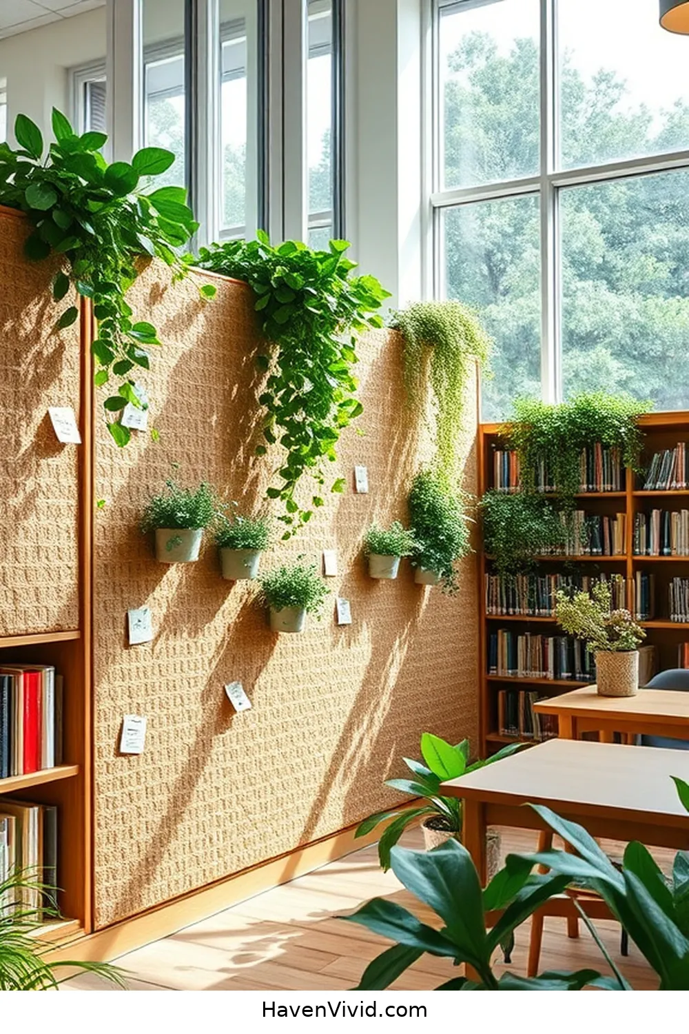 Sisal Bulletin Boards for 17 Ways for Eco-Friendly Living in Libraries Using Natural Fibers