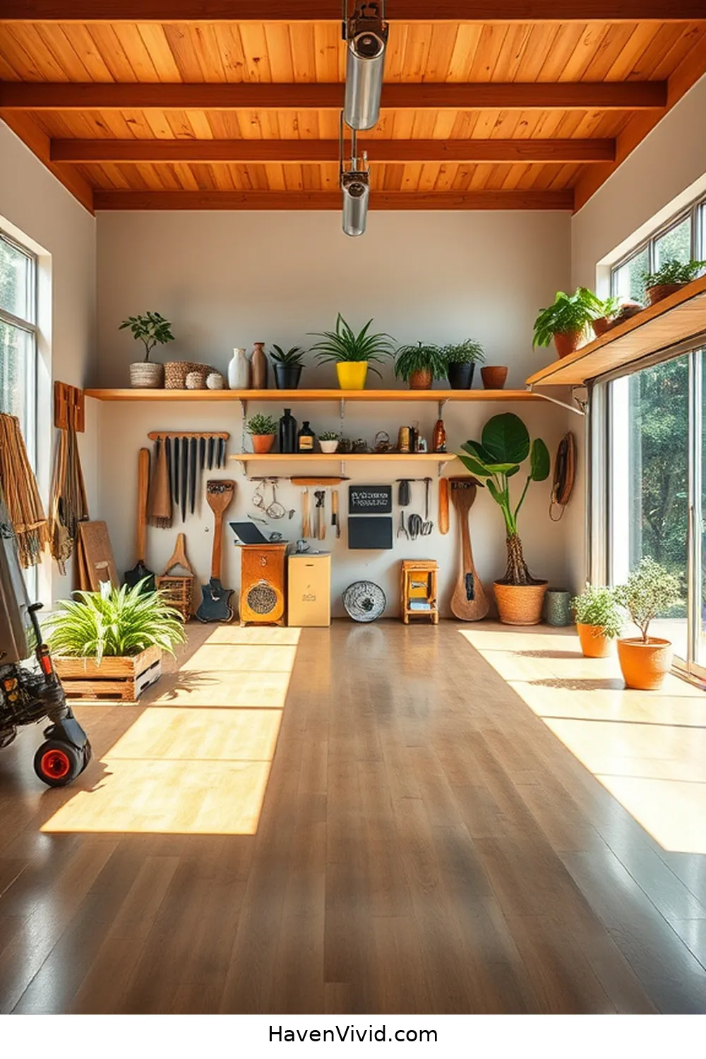 17 Ways for Eco-Friendly Living in Your Garage Using Bamboo 5 Bamboo Flooring for an Eco-Conscious Garage Space for 17 Ways for Eco-Friendly Living in Your Garage Using Bamboo