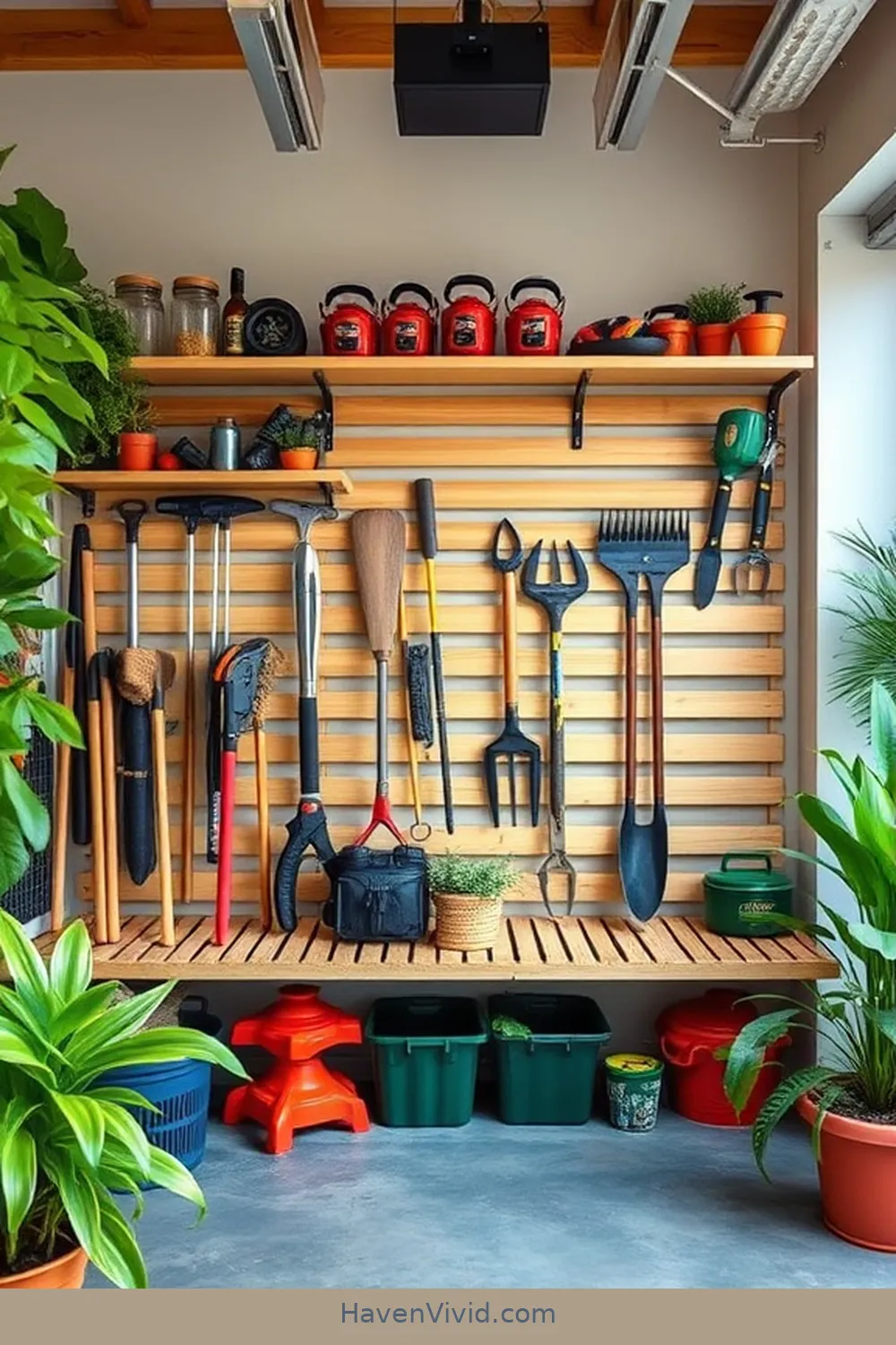 17 Ways for Eco-Friendly Living in Your Garage Using Bamboo 8 Bamboo Garden Tool Storage for Green Thumbs for 17 Ways for Eco-Friendly Living in Your Garage Using Bamboo