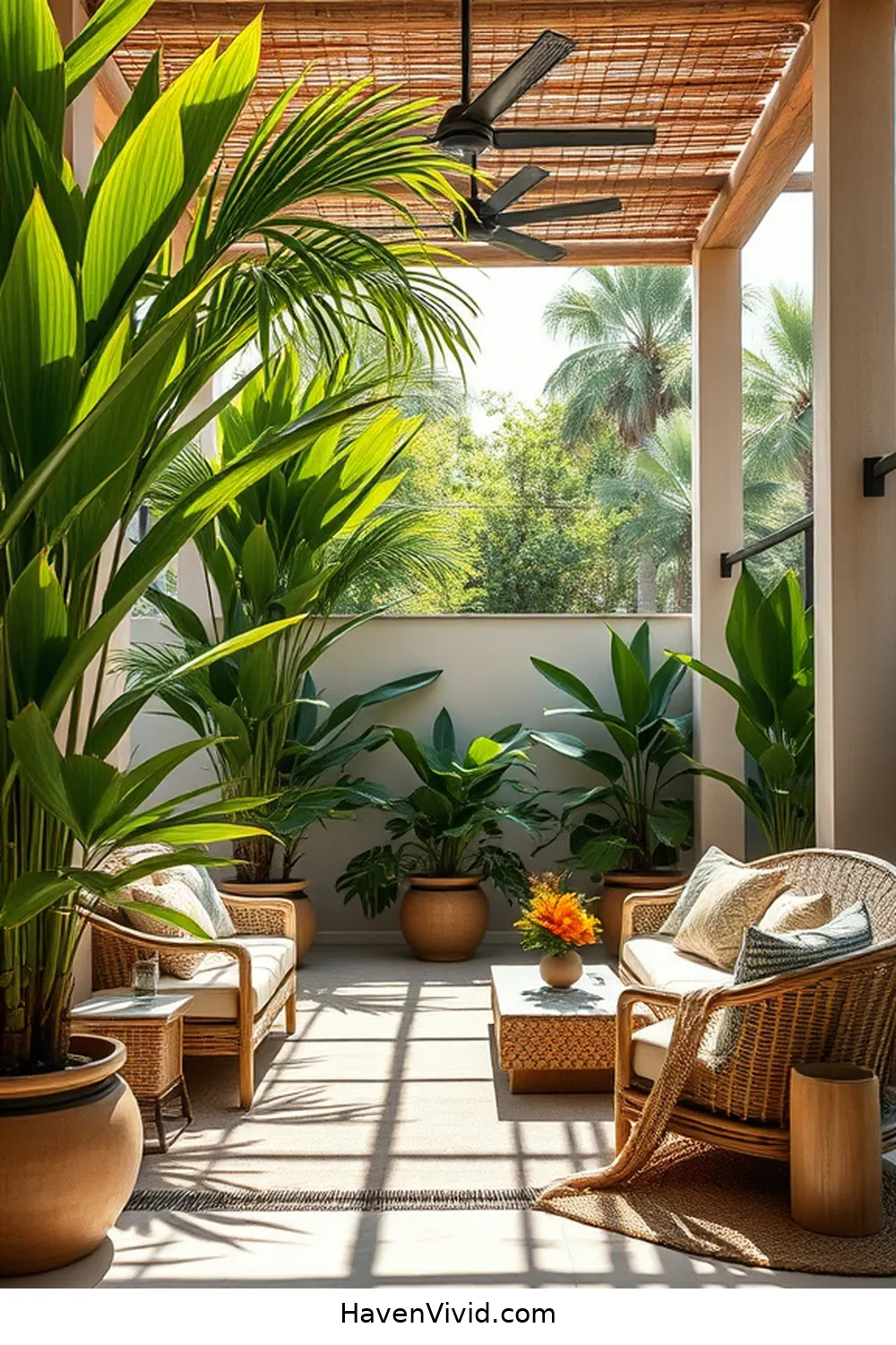 17 Ways for a Glamorous Outdoor Patio Lifestyle Using Natural Fibers 7 Select Bamboo Accents for a Tropical Vibe for 17 Ways for a Glamorous Outdoor Patio Lifestyle Using Natural Fibers