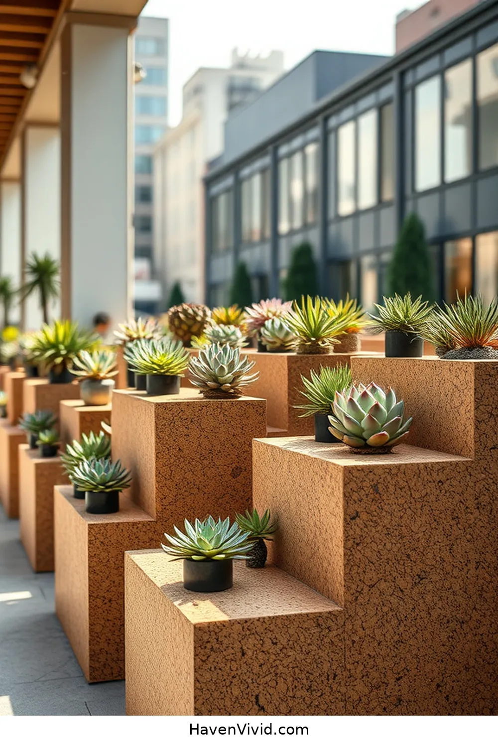 17 Ways of Using Cork in Urban Nursery Designs 11 Cork Display Cases: Showcasing Succulents for 17 Ways of Using Cork in Urban Nursery Designs