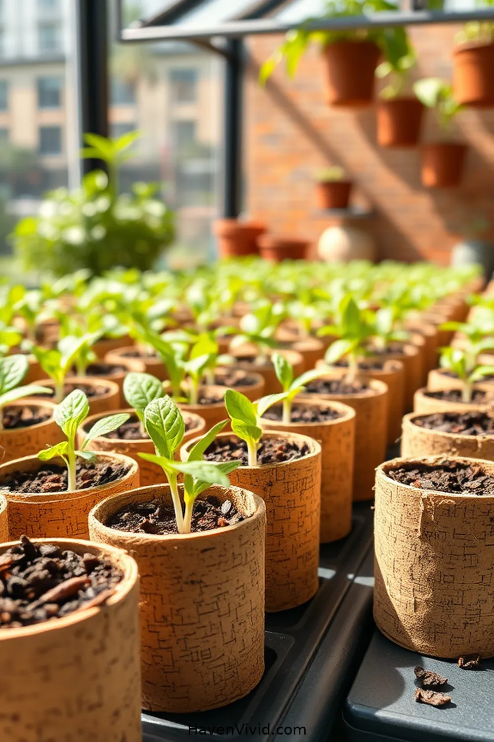 17 Ways of Using Cork in Urban Nursery Designs 8 Cork Seed Starters: Sustainable Propagation for 17 Ways of Using Cork in Urban Nursery Designs