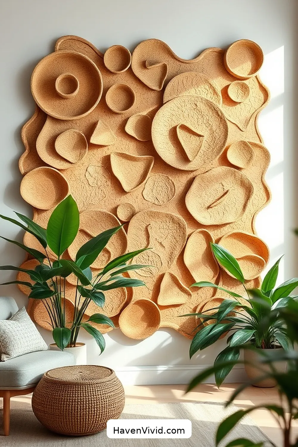 17 Ways of Using Cork in Urban Nursery Designs 7 Cork Wall Art: Bringing Nature Indoors for 17 Ways of Using Cork in Urban Nursery Designs