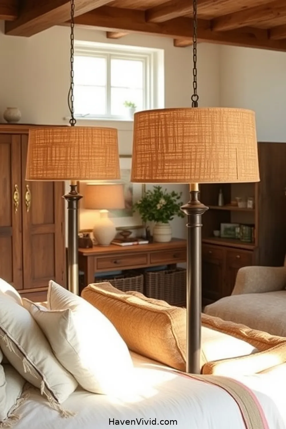 17 Ways of Using Cork in Your Farmhouse Bedroom Decor 8 Cork Lampshades for Soft Lighting for 17 Ways of Using Cork in Your Farmhouse Bedroom Decor