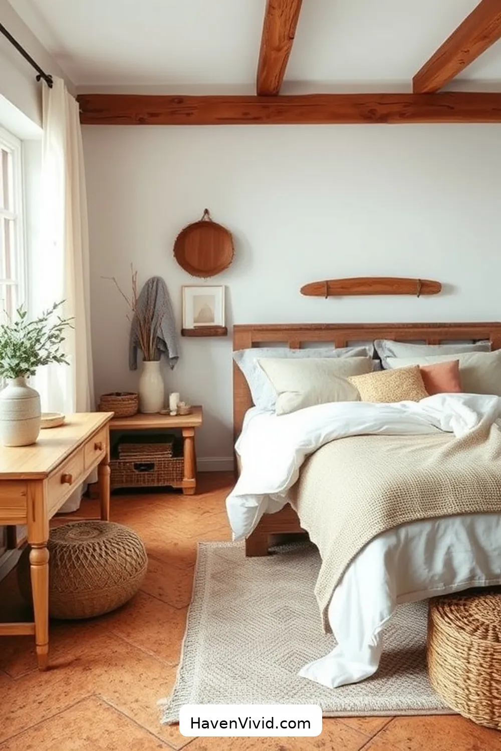 17 Ways of Using Cork in Your Farmhouse Bedroom Decor 7 Cork Tile Flooring for Natural Warmth for 17 Ways of Using Cork in Your Farmhouse Bedroom Decor