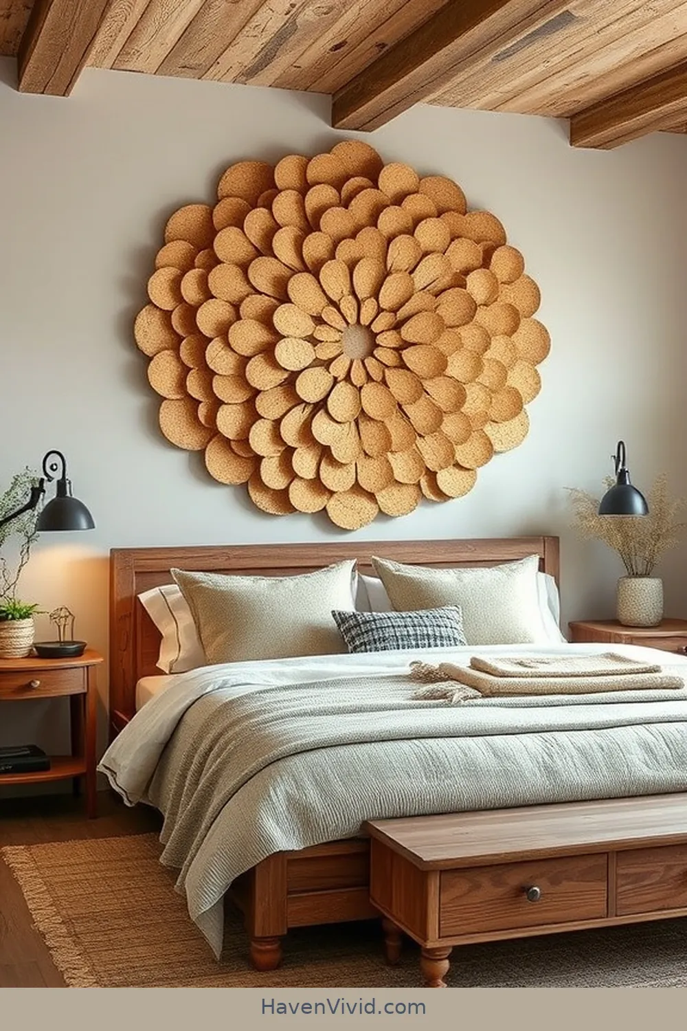 17 Ways of Using Cork in Your Farmhouse Bedroom Decor 6 Decorative Cork Wall Art for 17 Ways of Using Cork in Your Farmhouse Bedroom Decor