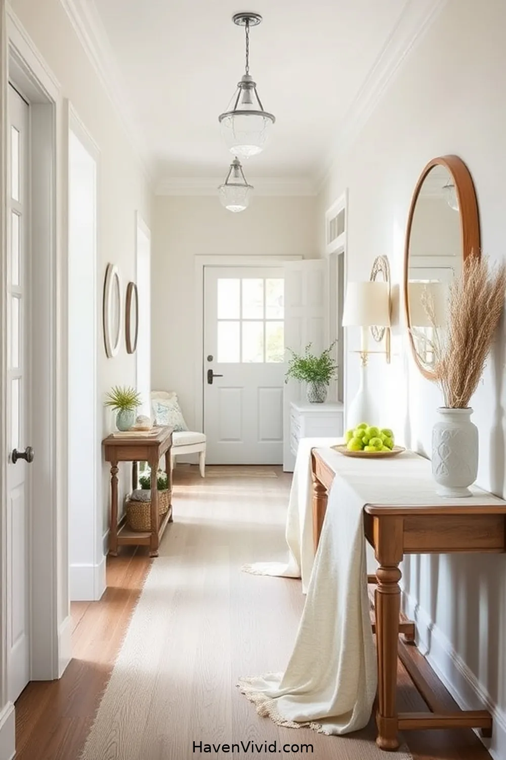 17 Ways to Achieve Coastal Living in Your Hallway Using Organic Cotton 13 Feature Organic Cotton Table Runners for 17 Ways to Achieve Coastal Living in Your Hallway Using Organic Cotton