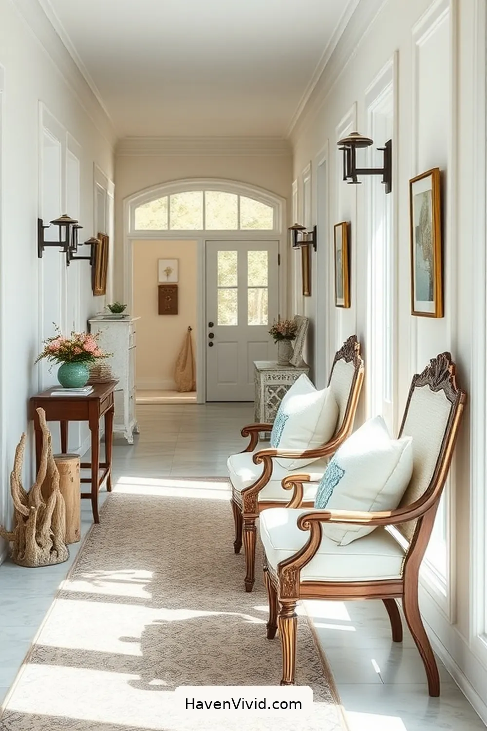 17 Ways to Achieve Coastal Living in Your Hallway Using Organic Cotton 15 Use Organic Cotton Cushions on Chairs for 17 Ways to Achieve Coastal Living in Your Hallway Using Organic Cotton