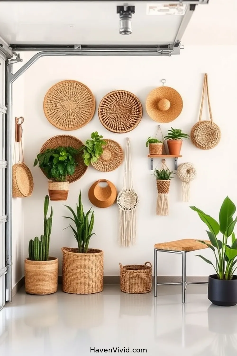 17 Ways to Create Family-Friendly Garage Living Using Natural Fibers 16 Hang Natural Fiber Wall Organizers for 17 Ways to Create Family-Friendly Garage Living Using Natural Fibers