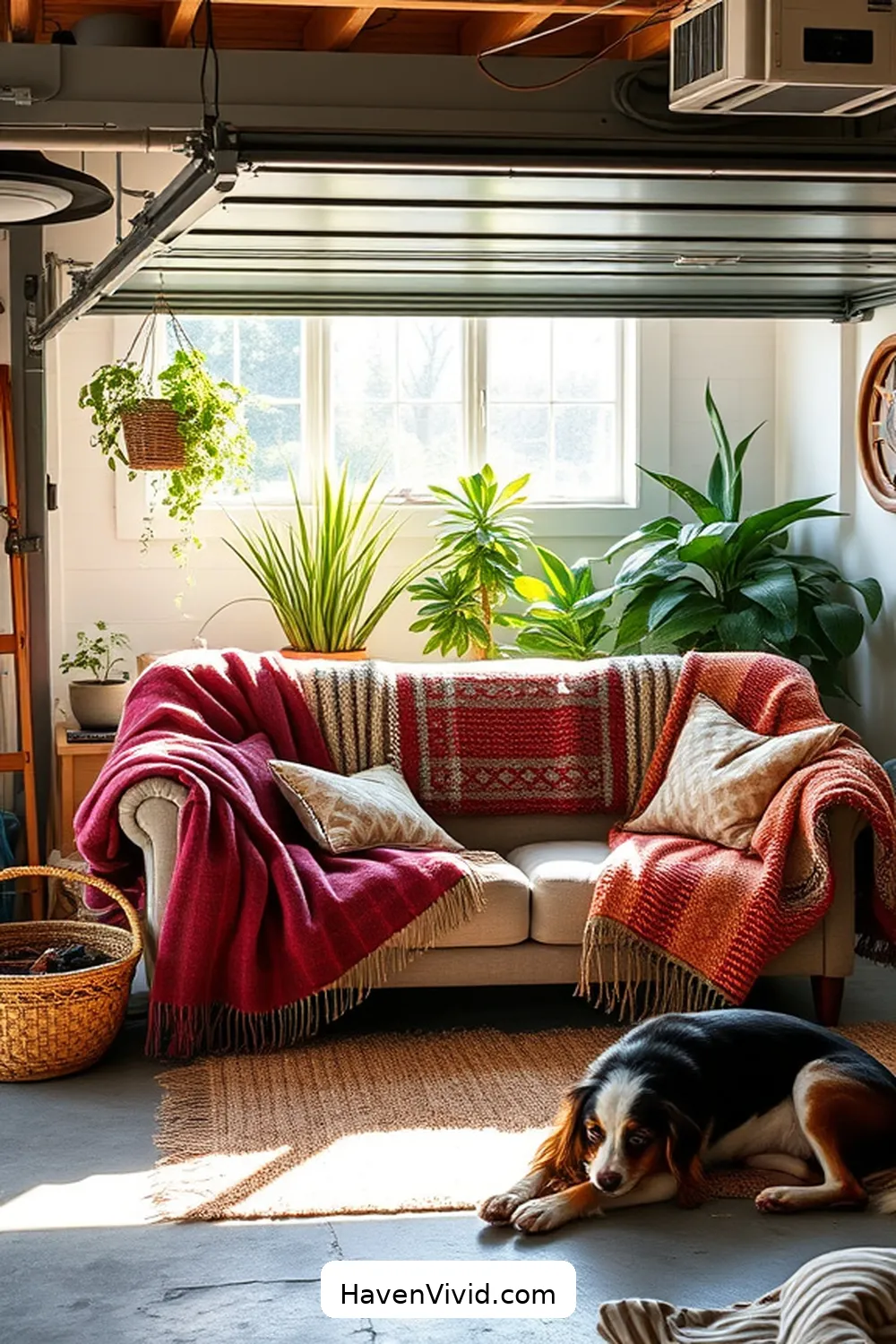 17 Ways to Create Family-Friendly Garage Living Using Natural Fibers 13 Introduce Wool Blankets for Comfort for 17 Ways to Create Family-Friendly Garage Living Using Natural Fibers