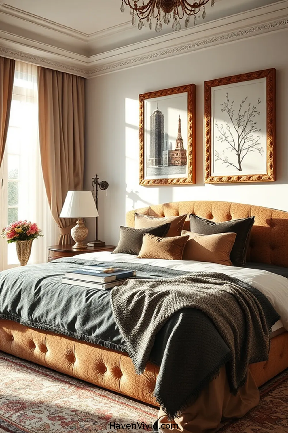 17 Ways to Create a Glamorous Bedroom Lifestyle Using Cork Accents 4 Cork Frames for Personalized Wall Art for 17 Ways to Create a Glamorous Bedroom Lifestyle Using Cork Accents