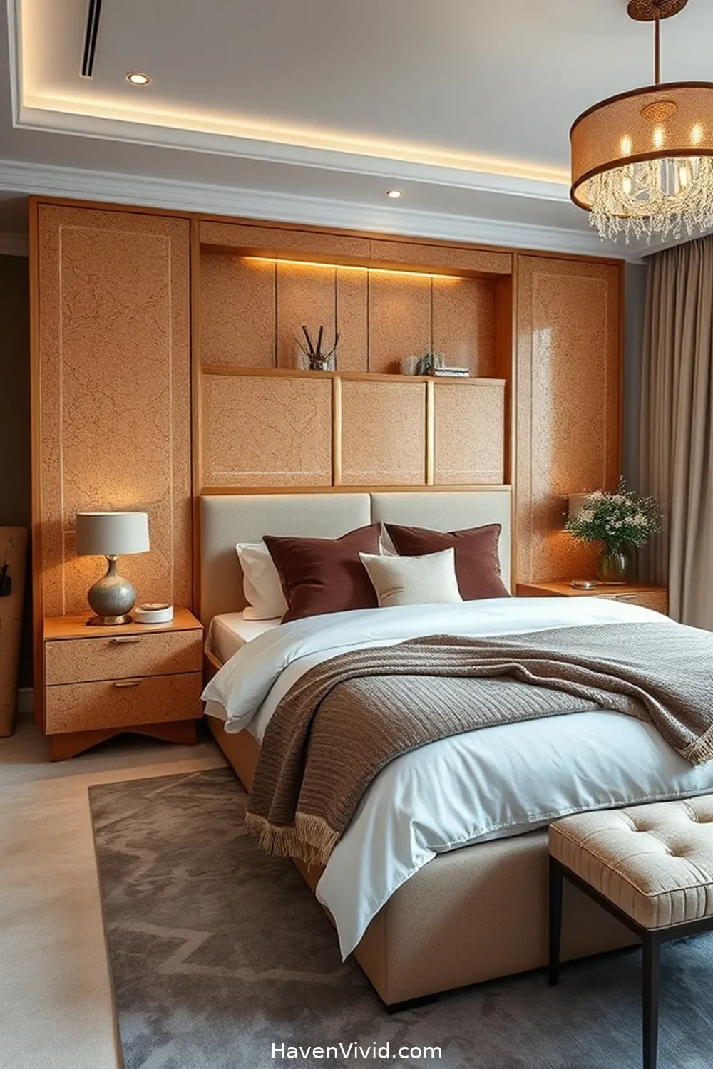17 Ways to Create a Glamorous Bedroom Lifestyle Using Cork Accents 13 Creative Cork Storage Solutions for 17 Ways to Create a Glamorous Bedroom Lifestyle Using Cork Accents