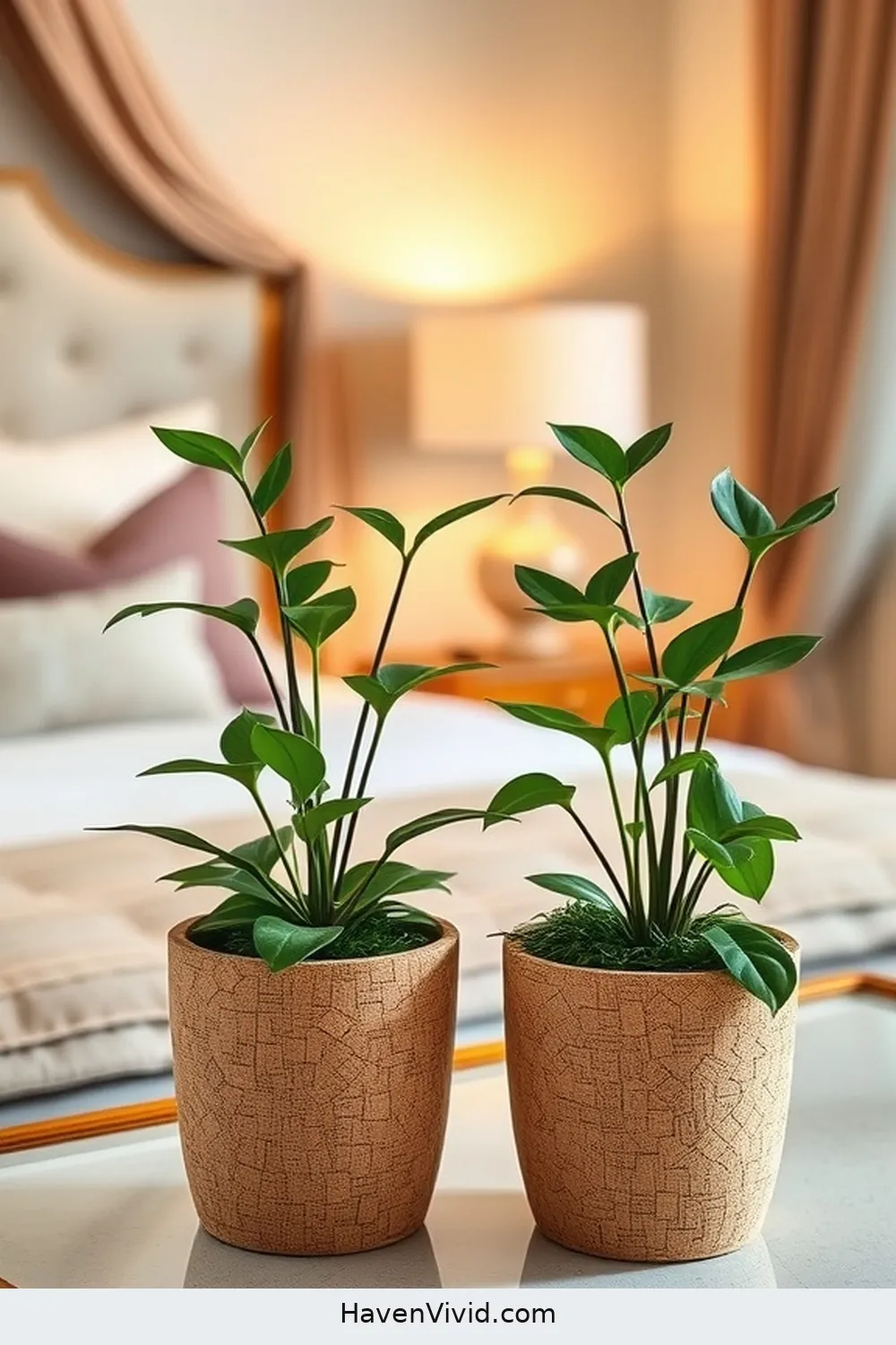 17 Ways to Create a Glamorous Bedroom Lifestyle Using Cork Accents 16 DIY Cork Planters for a Touch of Nature for 17 Ways to Create a Glamorous Bedroom Lifestyle Using Cork Accents