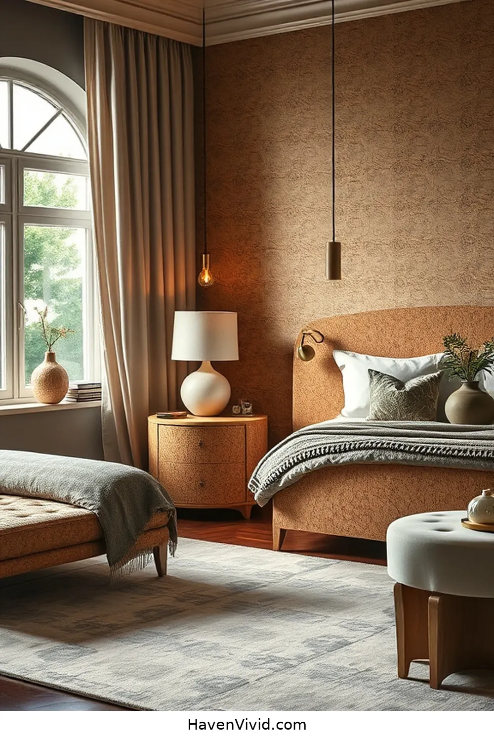 17 Ways to Create a Glamorous Bedroom Lifestyle Using Cork Accents 18 Upcycled Cork Furniture for Eco-Friendly Style for 17 Ways to Create a Glamorous Bedroom Lifestyle Using Cork Accents