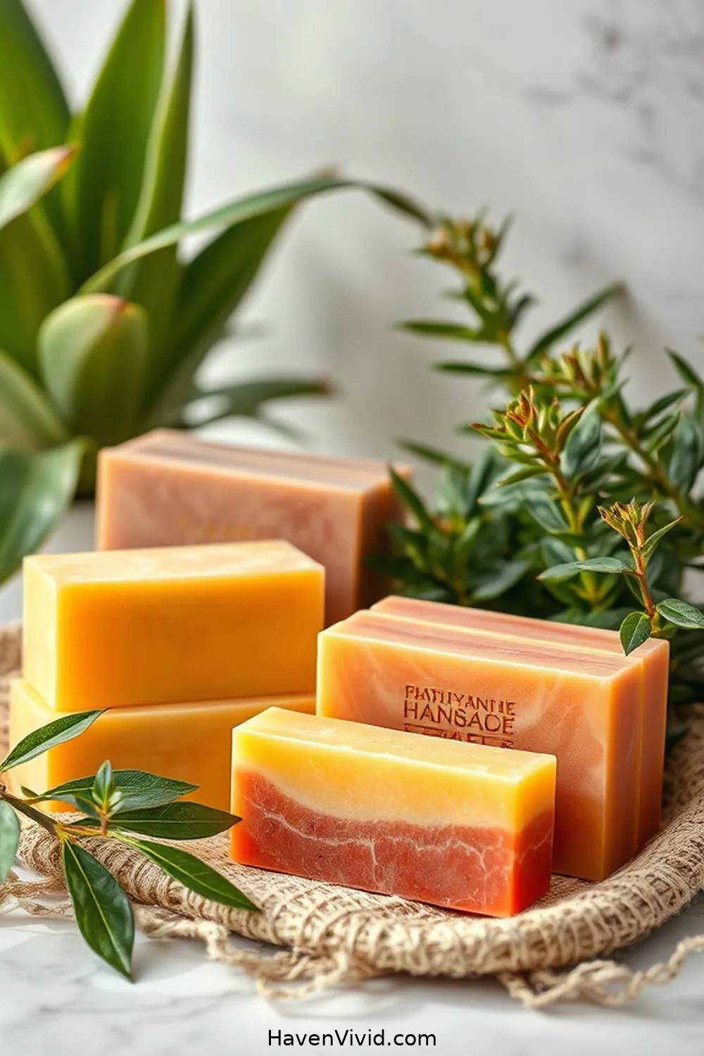 Choose Handmade Soap With Natural Ingredients for 17 Ways to Embrace Eco-Friendly Living in the Bathroom Using Natural Fibers