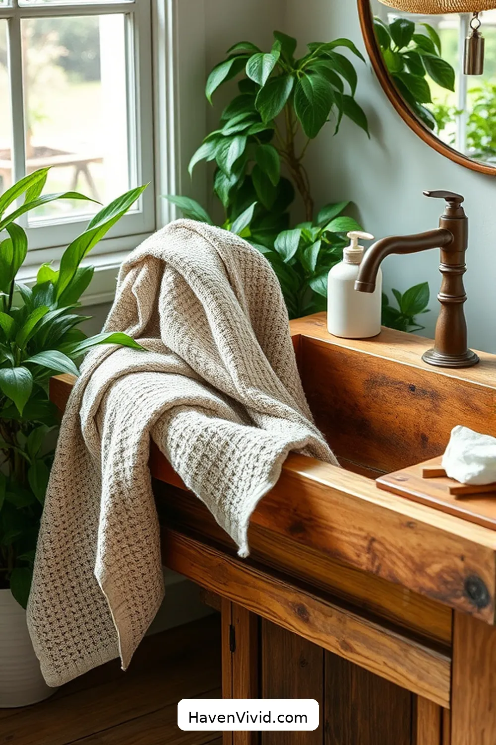 Pick Hemp or Linen Washcloths for 17 Ways to Embrace Eco-Friendly Living in the Bathroom Using Natural Fibers