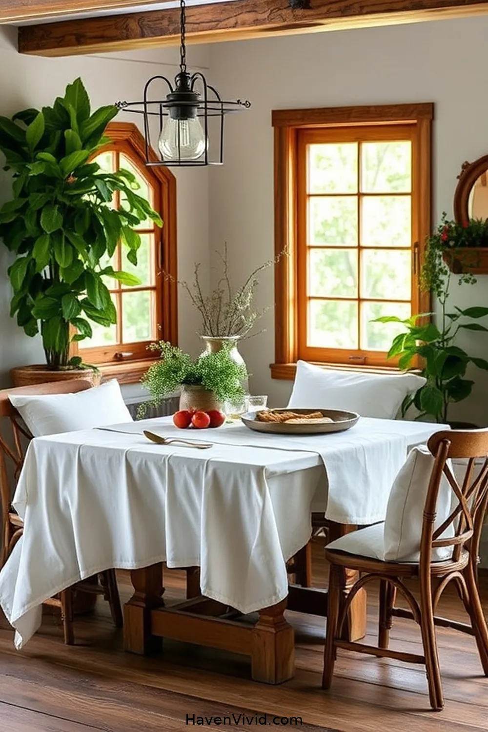17 Ways to Use Organic Cotton in Your Farmhouse Dining Room 15 Organic Cotton Bed Linens for Dining Nooks for 17 Ways to Use Organic Cotton in Your Farmhouse Dining Room