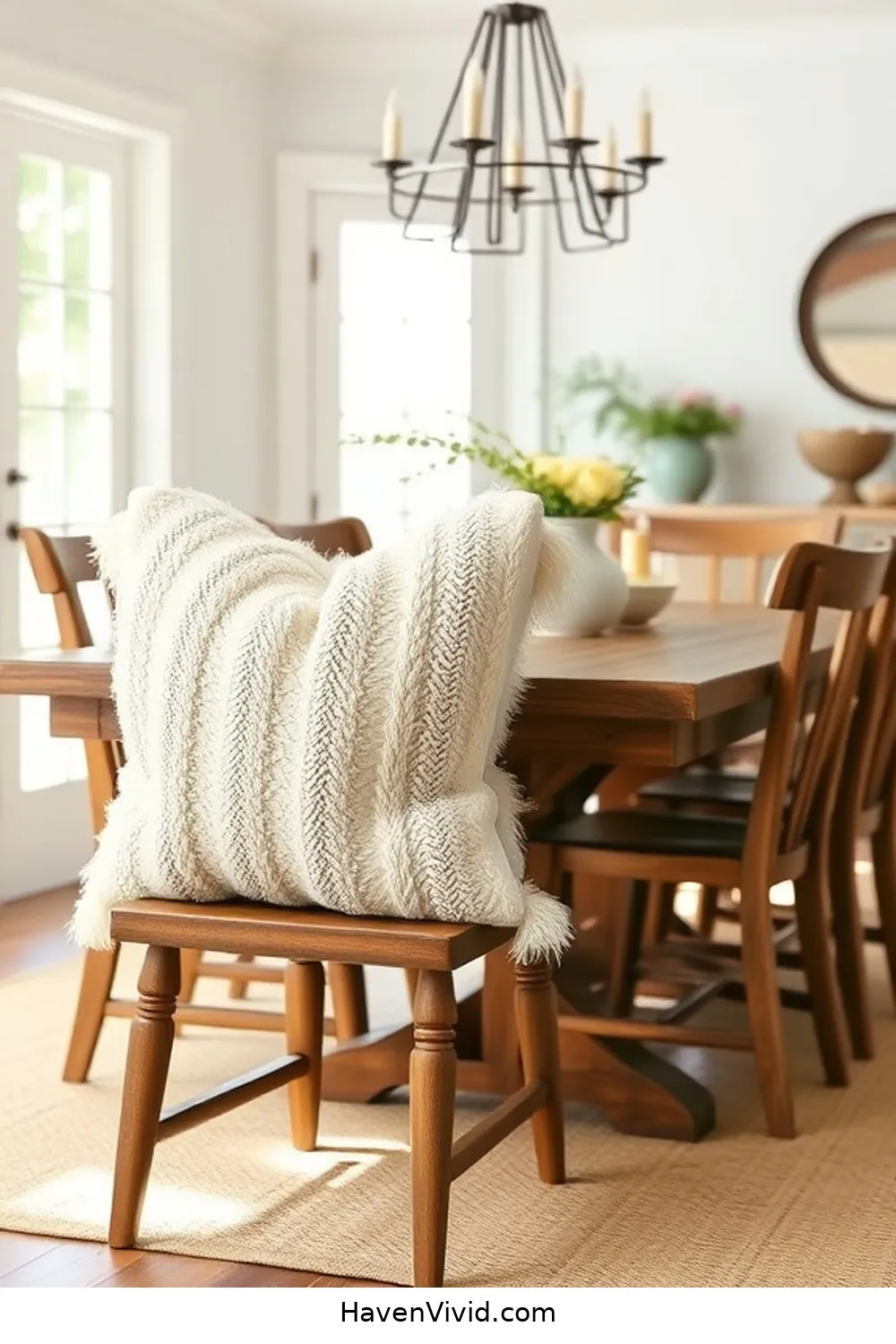 17 Ways to Use Organic Cotton in Your Farmhouse Dining Room 17 Organic Cotton Decorative Pillows for 17 Ways to Use Organic Cotton in Your Farmhouse Dining Room