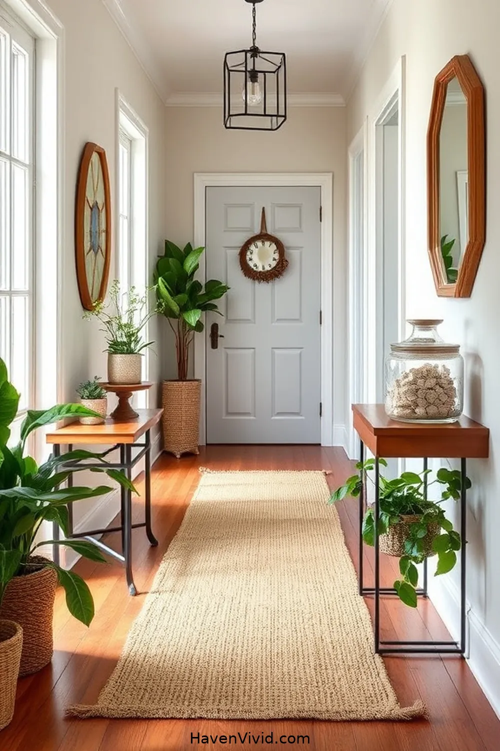 18 Artistic Ways to Use Natural Fibers in Hallway Spaces 3 Sisal Runners to Define the Space for 18 Artistic Ways to Use Natural Fibers in Hallway Spaces