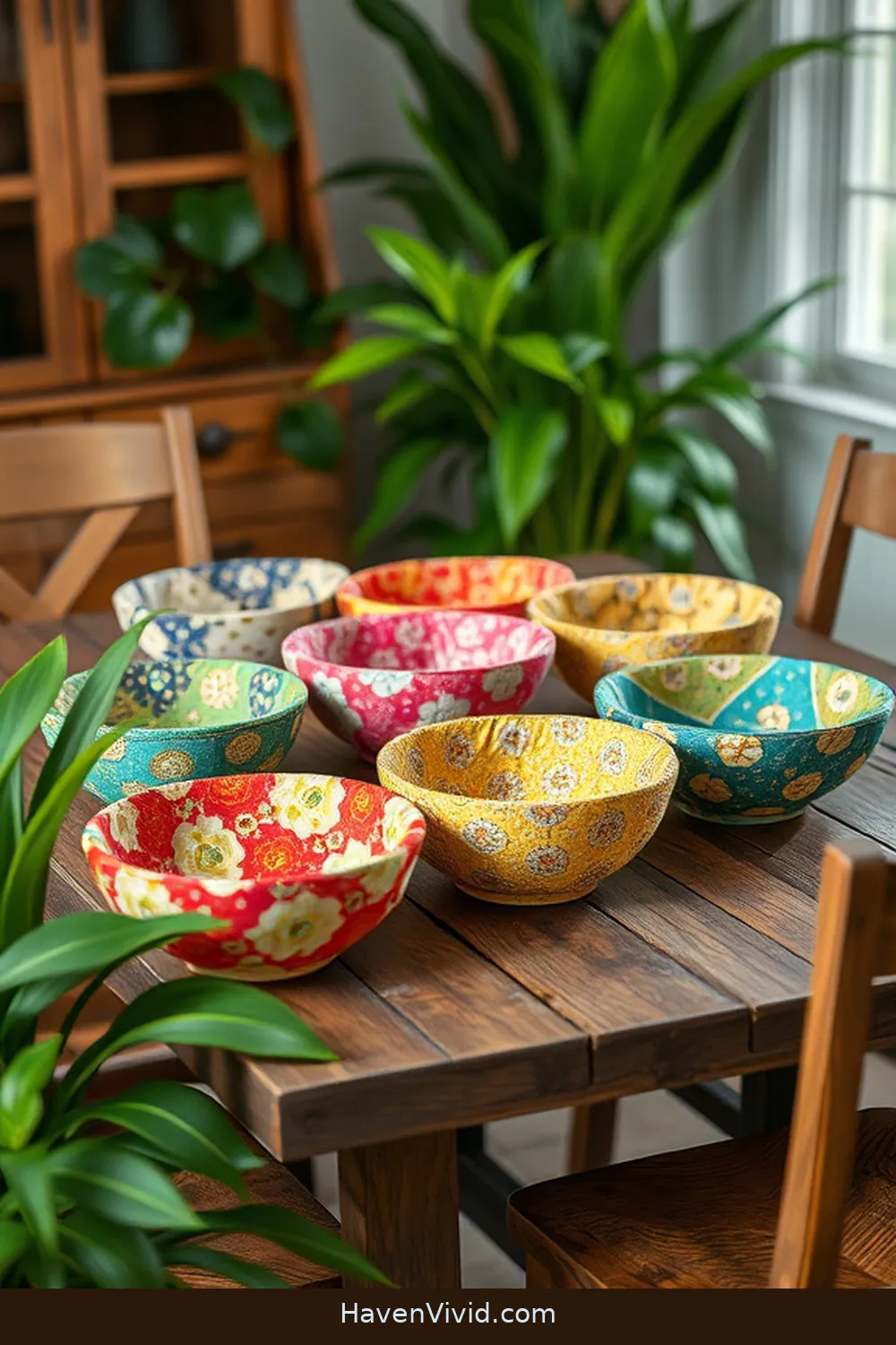 18 Creative Ways for Eco-Friendly Living in Your Dining Room Using Upcycled Fabric 16 Decorative Fabric Bowls for 18 Creative Ways for Eco-Friendly Living in Your Dining Room Using Upcycled Fabric