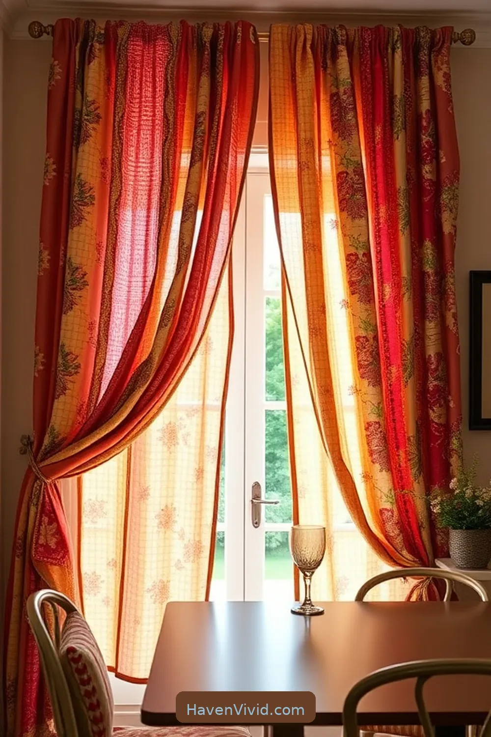 18 Creative Ways for Eco-Friendly Living in Your Dining Room Using Upcycled Fabric 15 Reimagined Curtain Panels for 18 Creative Ways for Eco-Friendly Living in Your Dining Room Using Upcycled Fabric