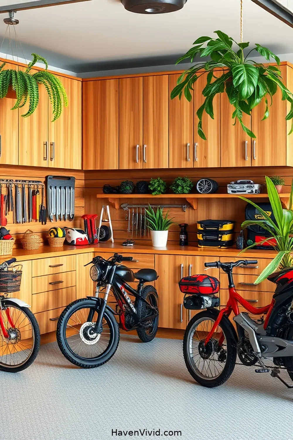 18 Creative Ways for Family-Friendly Garage Living Using Bamboo 13 Custom Bamboo Cabinets for Garage Essentials for 18 Creative Ways for Family-Friendly Garage Living Using Bamboo