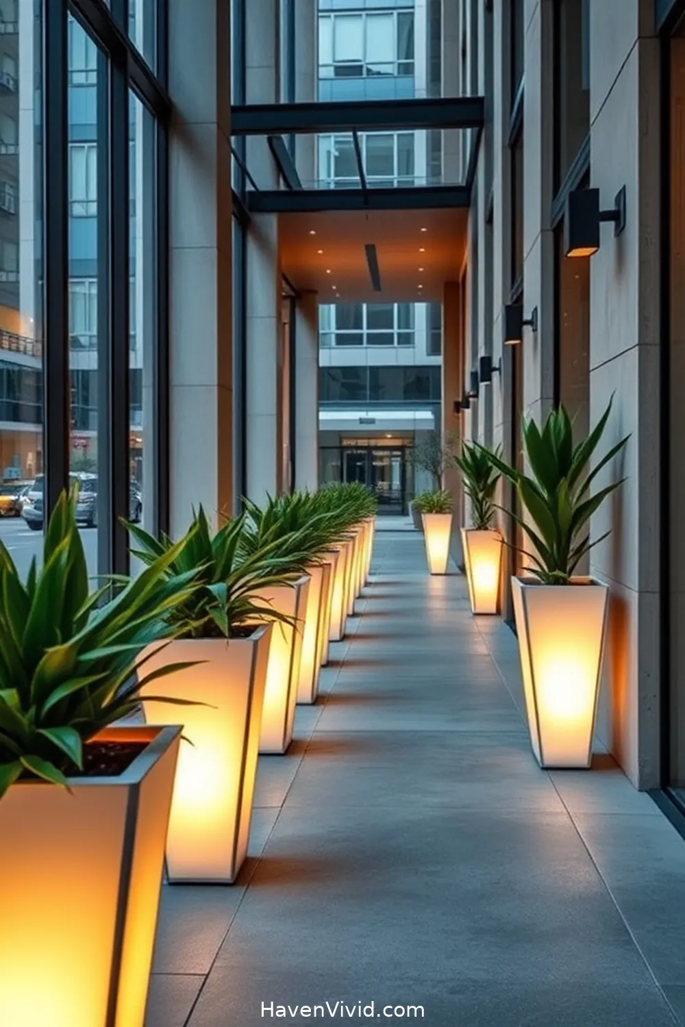 18 Creative Ways for Urban Living to Illuminate Hallways Using Solar-Powered Lights 15 Solar-Powered Lighted Planters for 18 Creative Ways for Urban Living to Illuminate Hallways Using Solar-Powered Lights