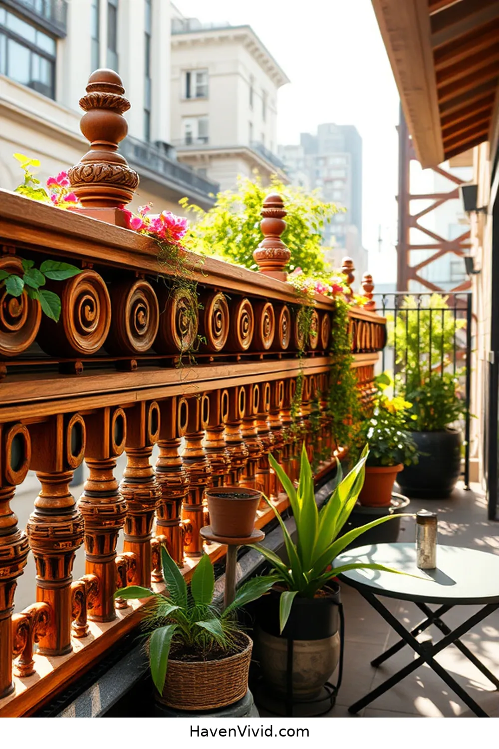 18 Creative Ways for Urban Patio Design Using Recycled Wood 16 Reclaimed Wood Railings for 18 Creative Ways for Urban Patio Design Using Recycled Wood
