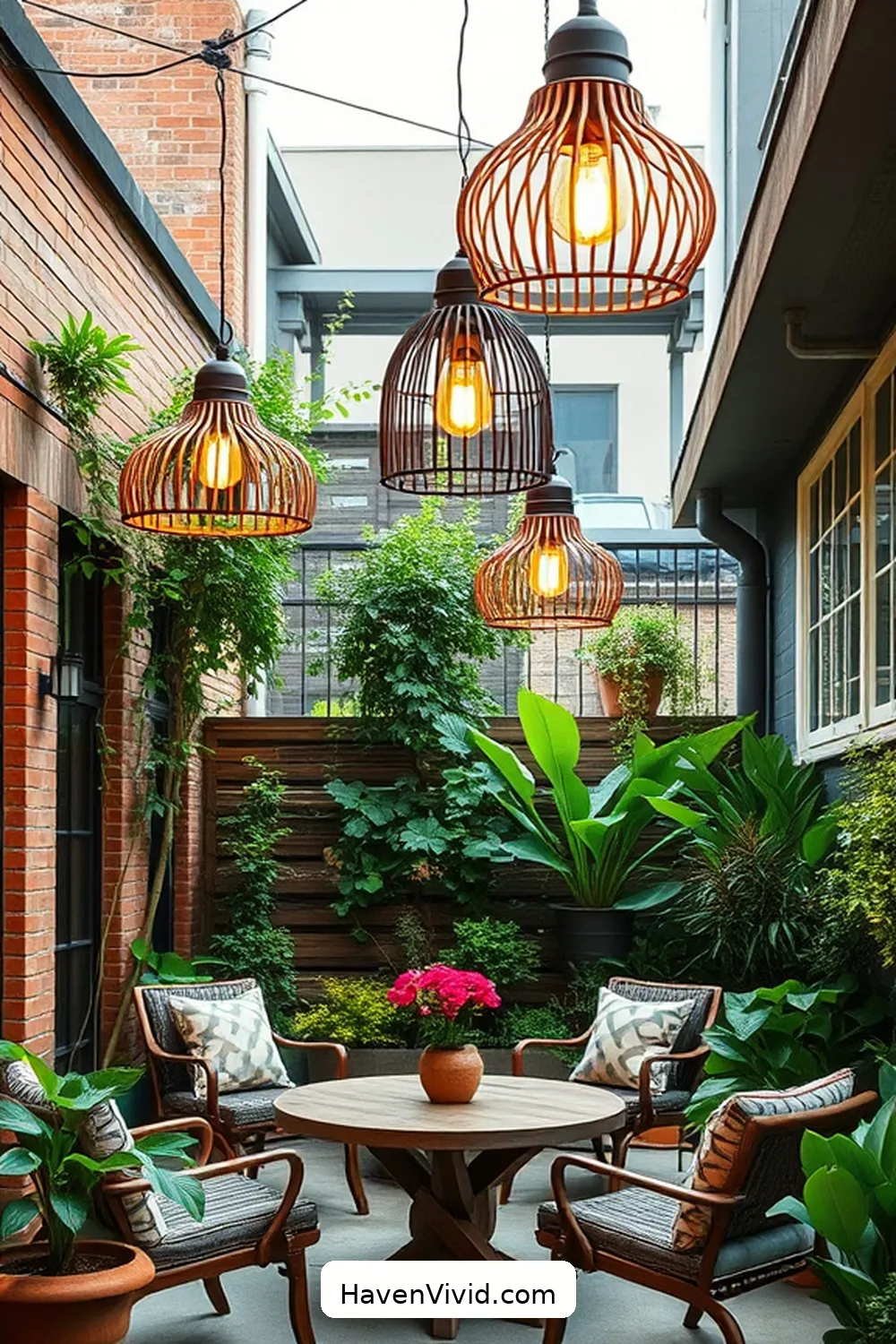 18 Creative Ways for Urban Patio Design Using Recycled Wood 12 Repurposed Wood Lighting Fixtures for 18 Creative Ways for Urban Patio Design Using Recycled Wood