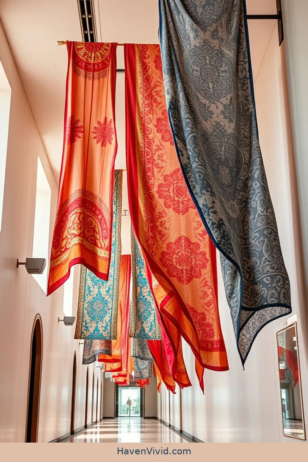 18 Creative Ways to Transform Artistic Spaces in Your Hallway Using Upcycled Fabric 5 Decorative Fabric Banners for 18 Creative Ways to Transform Artistic Spaces in Your Hallway Using Upcycled Fabric