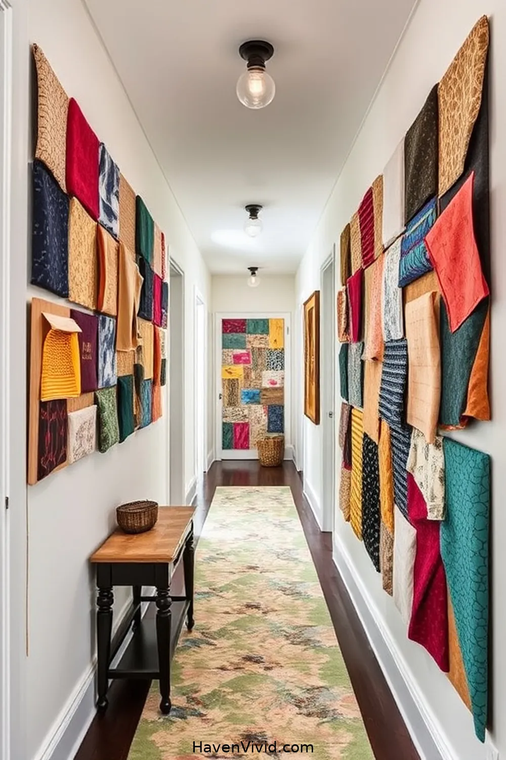 18 Creative Ways to Transform Artistic Spaces in Your Hallway Using Upcycled Fabric 16 Fabric Memory Boards for 18 Creative Ways to Transform Artistic Spaces in Your Hallway Using Upcycled Fabric