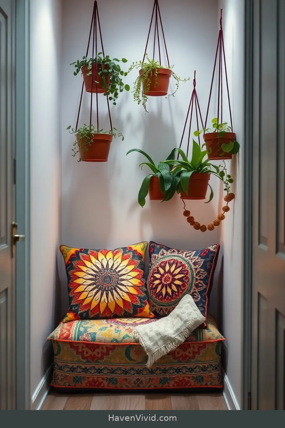 18 Creative Ways to Transform Artistic Spaces in Your Hallway Using Upcycled Fabric 3 Upcycled Fabric Cushion Nook for 18 Creative Ways to Transform Artistic Spaces in Your Hallway Using Upcycled Fabric
