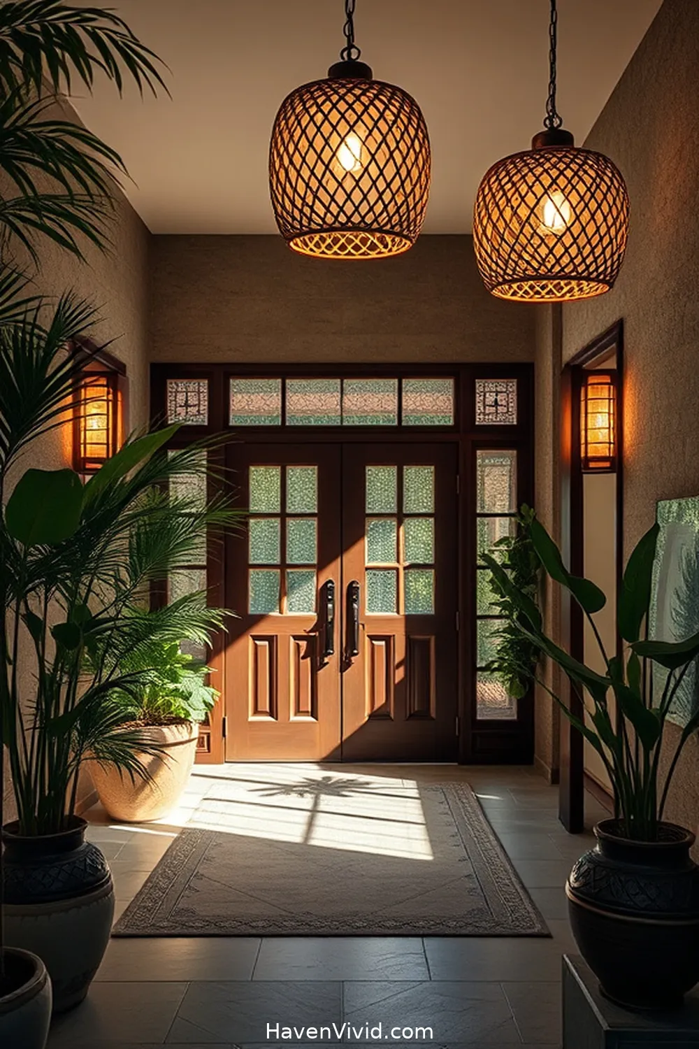 18 Creative Ways to Use Bamboo for Artistic Entryway Spaces 5 Unique Bamboo Lighting Fixtures for 18 Creative Ways to Use Bamboo for Artistic Entryway Spaces