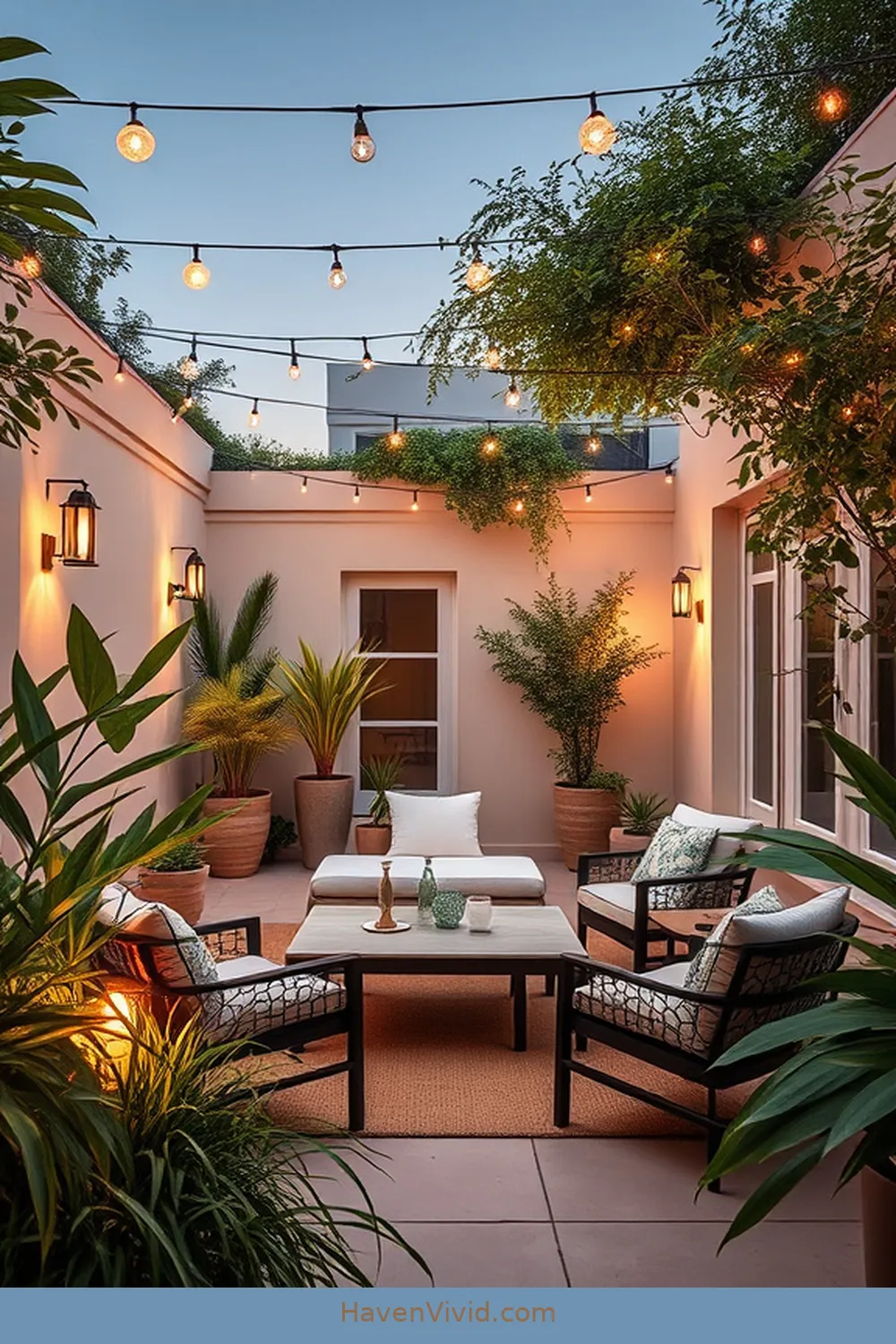 18 Essential Tips for a Minimalist Outdoor Patio Using Solar-Powered Lights 3 Choose a Color Palette for 18 Essential Tips for a Minimalist Outdoor Patio Using Solar-Powered Lights