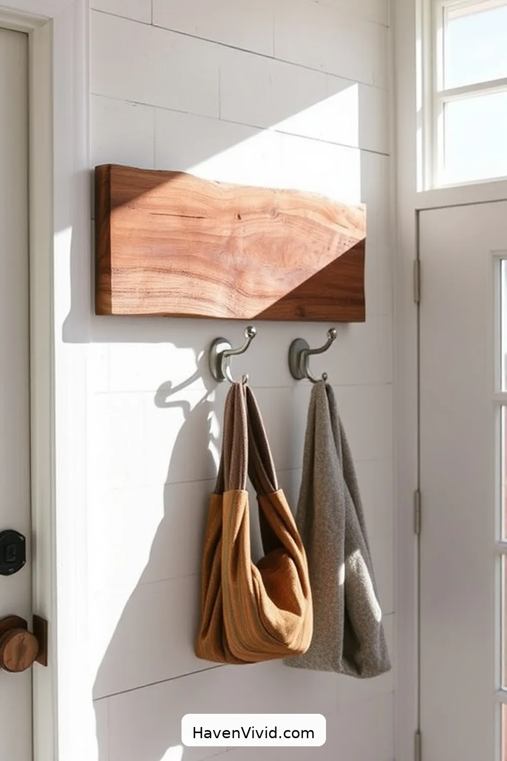 18 Inspiring Coastal Entryway Ideas Using Recycled Wood 15 Customized Reclaimed Wood Hooks for 18 Inspiring Coastal Entryway Ideas Using Recycled Wood